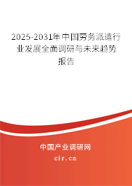 2025-2031年中國勞務派遣行業發展全面調研與未來趨勢報告