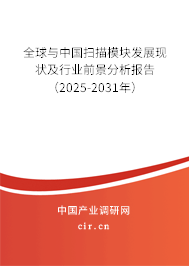全球與中國掃描模塊發展現狀及行業前景分析報告（2025-2031年）