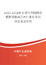 2025-2031年全球與中國精密模數轉換器芯片行業現狀調研及發展前景