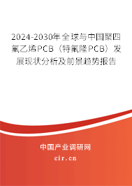 2024-2030年全球與中國聚四氟乙烯PCB（特氟隆PCB）發展現狀分析及前景趨勢報告