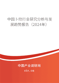 中國卜欣行業研究分析與發展趨勢報告（2023年）