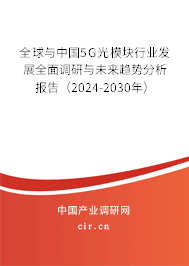 全球與中國5G光模塊行業(yè)發(fā)展全面調(diào)研與未來趨勢分析報(bào)告（2024-2030年）