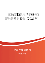 中國膠基糖果市場調研與發展前景預測報告（2025年）