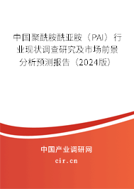 中國聚酰胺酰亞胺（PAI）行業現狀調查研究及市場前景分析預測報告（2024版）