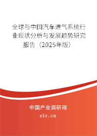 全球與中國(guó)汽車(chē)進(jìn)氣系統(tǒng)行業(yè)現(xiàn)狀分析與發(fā)展趨勢(shì)研究報(bào)告（2025年版）