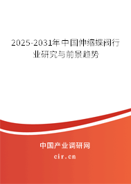 2025-2031年中國伸縮蝶閥行業研究與前景趨勢