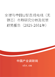 全球與中國U型直線電機(jī)（無鐵芯）市場研究分析及前景趨勢報告（2025-2031年）