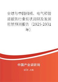 全球與中國機械、電氣和管道服務行業現狀調研及發展前景預測報告（2025-2031年）