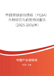 中國聚醚嵌段酰胺（PEBA）市場研究與趨勢預測報告（2025-2031年）