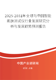 2025-2031年全球與中國智能肌膚測試儀行業發展研究分析與發展趨勢預測報告