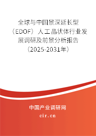 全球與中國景深延長型（EDOF）人工晶狀體行業(yè)發(fā)展調(diào)研及前景分析報(bào)告（2025-2031年）