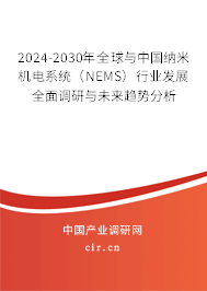 2024-2030年全球與中國(guó)納米機(jī)電系統(tǒng)（NEMS）行業(yè)發(fā)展全面調(diào)研與未來趨勢(shì)分析