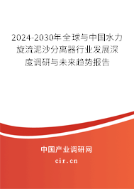 2024-2030年全球與中國水力旋流泥沙分離器行業發展深度調研與未來趨勢報告