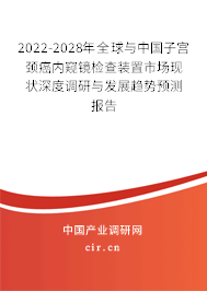 2022-2028年全球與中國子宮頸癌內窺鏡檢查裝置市場現狀深度調研與發展趨勢預測報告