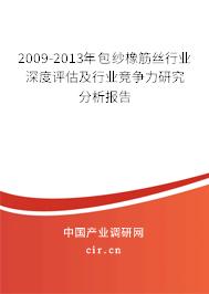 2009-2013年包紗橡筋絲行業深度評估及行業競爭力研究分析報告