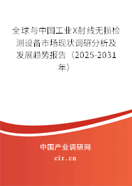 全球與中國工業X射線無損檢測設備市場現狀調研分析及發展趨勢報告（2025-2031年）