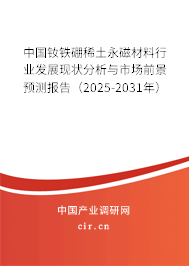 中國釹鐵硼稀土永磁材料行業發展現狀分析與市場前景預測報告（2025-2031年）