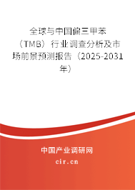 全球與中國偏三甲苯（TMB）行業調查分析及市場前景預測報告（2025-2031年）