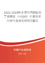 2022-2028年全球與中國氫化丁腈橡膠（HNBR）行業現狀分析與發展前景研究報告