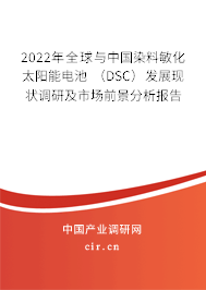 2022年全球與中國染料敏化太陽能電池 （DSC）發展現狀調研及市場前景分析報告