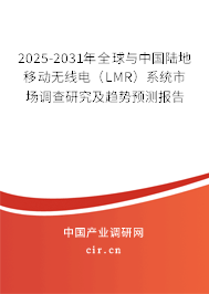 2025-2031年全球與中國陸地移動無線電（LMR）系統市場調查研究及趨勢預測報告