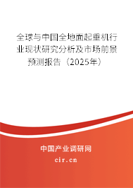 全球與中國全地面起重機行業現狀研究分析及市場前景預測報告（2025年）