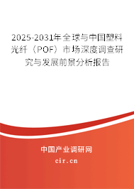 2025-2031年全球與中國塑料光纖（POF）市場深度調查研究與發展前景分析報告