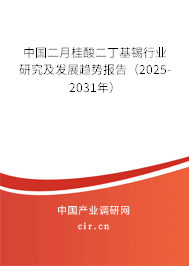 中國二月桂酸二丁基錫行業研究及發展趨勢報告（2023-2029年）