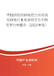 中國消防控制板拉力測試機控制板行業(yè)發(fā)展研究與市場前景分析報告（2025年版）