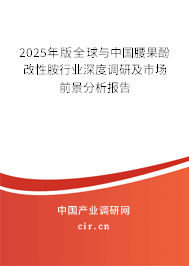 2025年版全球與中國腰果酚改性胺行業深度調研及市場前景分析報告