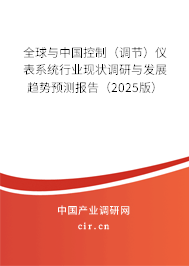 全球與中國控制（調(diào)節(jié)）儀表系統(tǒng)行業(yè)現(xiàn)狀調(diào)研與發(fā)展趨勢預(yù)測報(bào)告（2025版）
