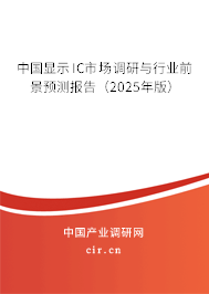 中國顯示IC市場調研與行業前景預測報告（2025年版）
