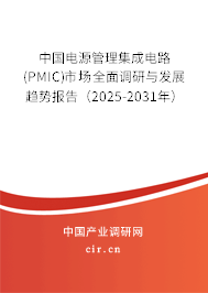 中國電源管理集成電路(PMIC)市場全面調研與發展趨勢報告（2025-2031年）