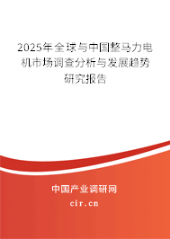 2025年全球與中國整馬力電機市場調查分析與發展趨勢研究報告