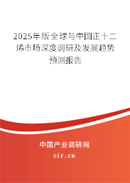2025年版全球與中國正十二烯市場深度調(diào)研及發(fā)展趨勢預(yù)測報(bào)告