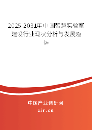 2025-2031年中國智慧實驗室建設行業(yè)現(xiàn)狀分析與發(fā)展趨勢