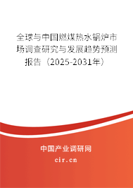 全球與中國燃煤熱水鍋爐市場調查研究與發展趨勢預測報告（2024-2030年）