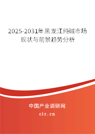 2025-2031年黑龍江純堿市場現狀與前景趨勢分析