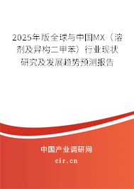 2025年版全球與中國(guó)MX（溶劑及異構(gòu)二甲苯）行業(yè)現(xiàn)狀研究及發(fā)展趨勢(shì)預(yù)測(cè)報(bào)告