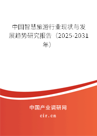 中國智慧旅游行業現狀與發展趨勢研究報告（2025-2031年）
