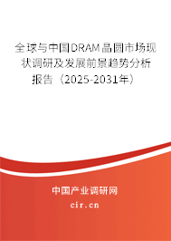 全球與中國DRAM晶圓市場現狀調研及發展前景趨勢分析報告（2025-2031年）