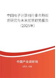 中國電子計算機行業市場現狀研究與未來前景趨勢報告（2025年）