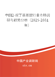中國(guó)2-叔丁基蒽醌行業(yè)市場(chǎng)調(diào)研與趨勢(shì)分析（2025-2031年）