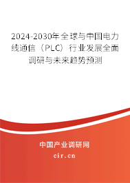 2024-2030年全球與中國電力線通信（PLC）行業發展全面調研與未來趨勢預測