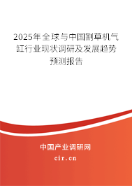 2025年全球與中國割草機氣缸行業現狀調研及發展趨勢預測報告