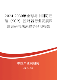 2024-2030年全球與中國可控硅（SCR）控制器行業發展深度調研與未來趨勢預測報告