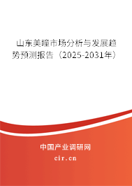 山東美瞳市場分析與發(fā)展趨勢預(yù)測報告（2025-2031年）