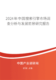 2024年中國搜索引擎市場調查分析與發展前景研究報告