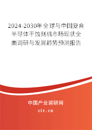2024-2030年全球與中國復合半導體干蝕刻機市場現狀全面調研與發展趨勢預測報告