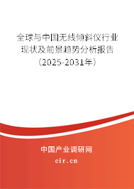 全球與中國無線傾斜儀行業現狀及前景趨勢分析報告（2025-2031年）